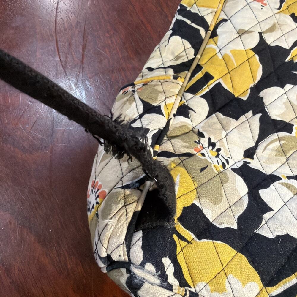 Vera Bradley Backpack Dogwood Flowers Yellow and White 12x15 - See Description - Picture 12 of 16